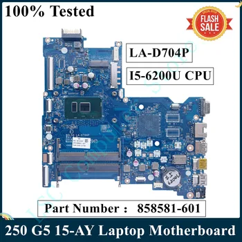 LSC Felújított HP 250 G5 15-AY Laptop Alaplap, VGA SR2EY I5-6200U CPU 858581-601 858581-001 LA-D704P Kép