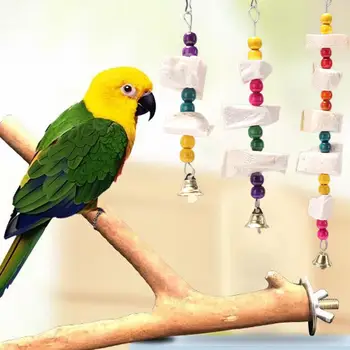 Madár gumicsontot Környezetbarát Madár, Rágcsáló Játék Egészséges Támogatás Emésztés Funkcionális Papagáj Képzés Játékok Papagáj Tartozékok Kép