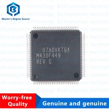 MSP430F449IPZR 430F449 LQFP-100 flash memória összehasonlító chip, eredeti Kép