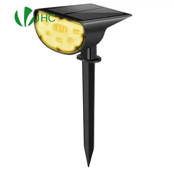 Napelemes Led Kerti Solar Lámpa Vízálló IP67 lampara Napenergia Táj Spot lámpa Terasz Utca Kerti Dekorációs Világítás Kép