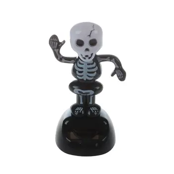 Napenergia Táncoló Figura Ijesztő Csontváz Újdonság Asztal Játékautó Dísz Kép
