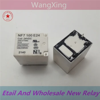 NF7 100 E24 NF7 100 E12 NF7 100 E9 Elektromágneses Teljesítmény Relé 4 Csapok Kép