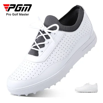 PGM Golf Cipő Női Lélegző Cipők, Flyknit Zokni, Toe, Alkalmi Sport Golf Női Cipő Kép