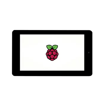 Raspberry Pi 7 hüvelykes Kapacitív Érintőképernyős Kijelző , 5 MEGAPIXELES Elülső Kamera, 800×480, DSI Kép