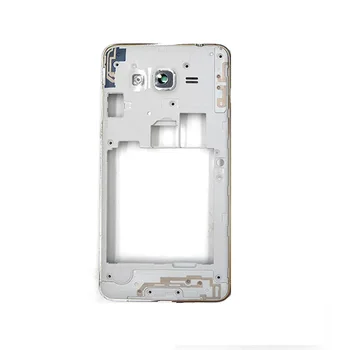 Samsung Galaxy J2 Miniszterelnök SM-G532 Ezüst Színű Dual SIM Hátsó Vissza Ház Keret Lemez Középső Borító Kép