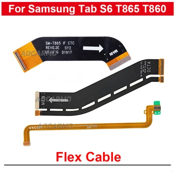 Samsung Galaxy Tab S6 T865 T860 Alaplap LCD érintőképernyő Kapcsolat Flex Kábel Csere Alkatrészek Kép