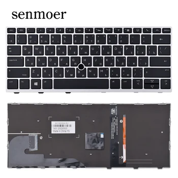 Senmoer orosz/RU Laptop billentyűzet HP Elitebook 730 G5 735 G5 830 G5 836 G5 L15500-251 Egér Mutatóeszköz Kép