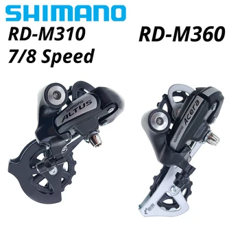 Shimano Acera RD-M360 M310 Hátsó Váltó, 7 8, 21 24 S MTB az 3x7S 3x8S 21 24S Sebesség Átviteli Mountain Bike Kerékpár Alkatrészek Kép