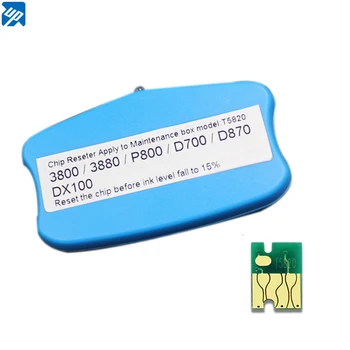 T5820 C13T5820 Karbantartás doboz tintapatronok Chip resetter az Epson Surelab D700 a Fuji DX100 p800 P808 P807 Hulladék Festék Gyűjtő Kép