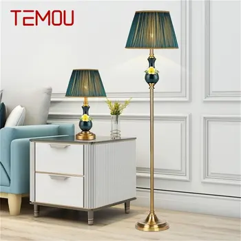 TEMOU, Modern asztali Lámpa, Kerámia asztali Lámpa Otthoni LED Kreatív Hotel Hálószoba Dekoráció Kép