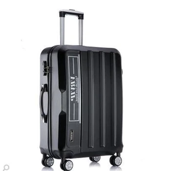 trolley bőrönd kerekes Bőrönd nők 22 hüvelyk utazási Csomagokat bőrönd 26 Hüvelyk Spinner bőrönd Kerekes Bőrönd gurulós táskák Kép