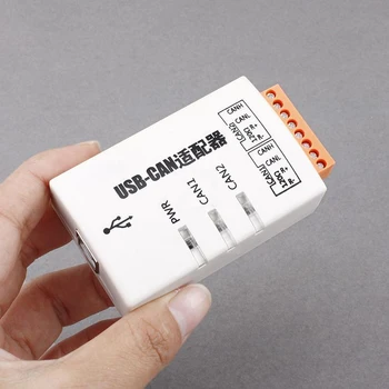 USB-hogy LEHET USBCAN-2C Dual-Channel Ipari Elszigetelt LEHET Intelligens Interfész Kártya Kép