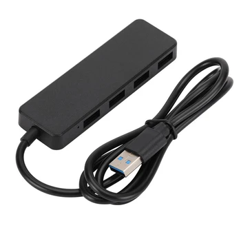 USB Hub USB3.0 Splitter 4 Port Bővítő Terjeszkedés Android Mobil Telefon, Számítógép Külső USB Hub Elosztó Kép