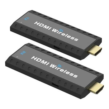 Vezeték nélküli HDMI-Kompatibilis Adó-Vevő készülék, Vezeték nélküli Bővítő Adó Adapter Vezeték nélküli Képernyő Projektor Kép