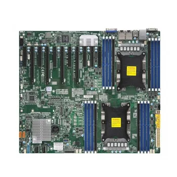 X11DPX-T A Supermicro Alaplap 2 generációs LGA-3647 PIN C621 DDR4-2933MHZ processzor Vizsgált Hát bofore szállítás Kép