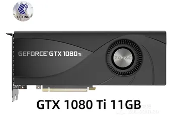 ZOTAC GeForce GTX 1080 Ti 11G GPU-s Grafikus Kártya GeForce GTX1080 GTX1080Ti videokártya NVIDIA Számítógépes Játék, Játék Asztali PC DVI Kép