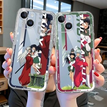 Érdekesség az Esetben Matt iPhone 11 14 Pro Max 12 13 XR Mini XS X 12mini 13mini Inuyasha Anime Japán Kikyo Kép