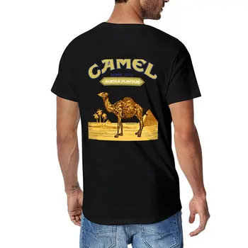 Új Camel Cigaretta Póló új kiadás, t-shirt, fiúk, fehér póló férfi ruházat edzés ing Kép
