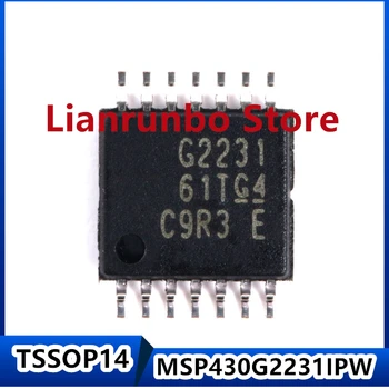 Új, eredeti SMD MSP430G2231IPW 16 bites mikrokontroller 2K flash memória TSSOP14 Kép