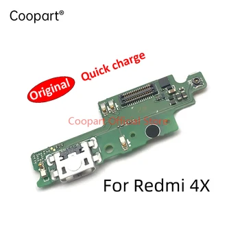 Új, Eredeti Töltő Testület Flex Redmi 4X USB Töltő Port Csatlakozó Tábla Flex Kábel IC Kép
