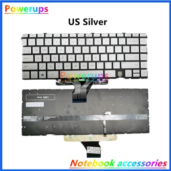 Új Laptop/Notebook MINKET Billentyűzet Háttérvilágítás A HP ENVY X360 15-ES 15t. pont-ES 15M-ES TPN-W149 W150 M45474-001 NSK-XY1BA Kép