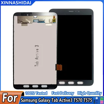 ÚJ Minőségű LCD Samsung Galaxy Tab Aktív 3 3rd Gen 3. Gen T570 T575 SM-T570 LCD Kijelző+Touch Screen LCD T570 Kép
