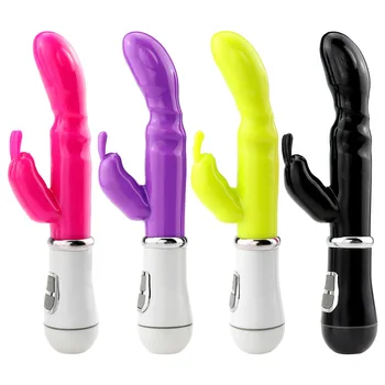 Új Sebesség Erős Nyulak Vibrátor Klitorisz Stimulátor Kettős G-Pont Masszírozó Szexuális Játékszerek Nőknek Női Maszturbátor Szex Játékok Kép